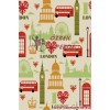 London Baskılı Halı
